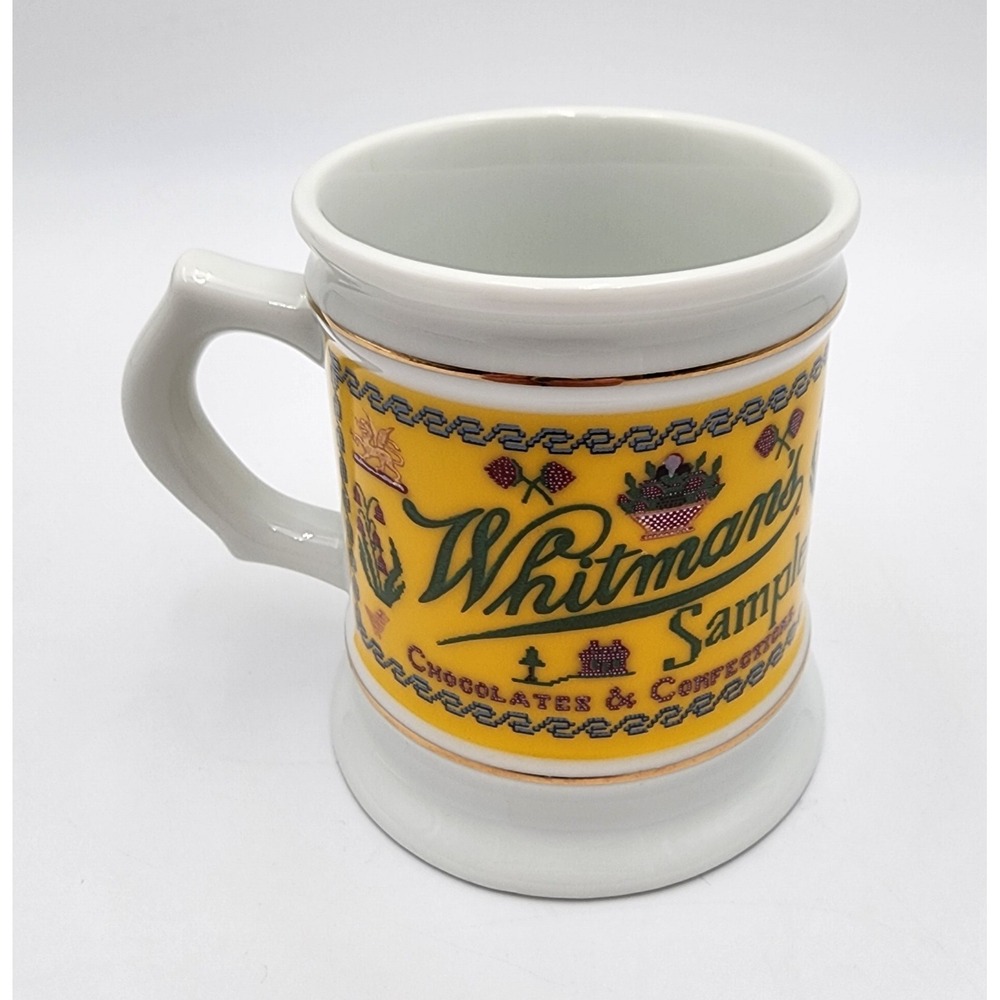 Whitman's Sampler The Corner Store Mug Cup Collection by Franklin Porcelain Vtg‎